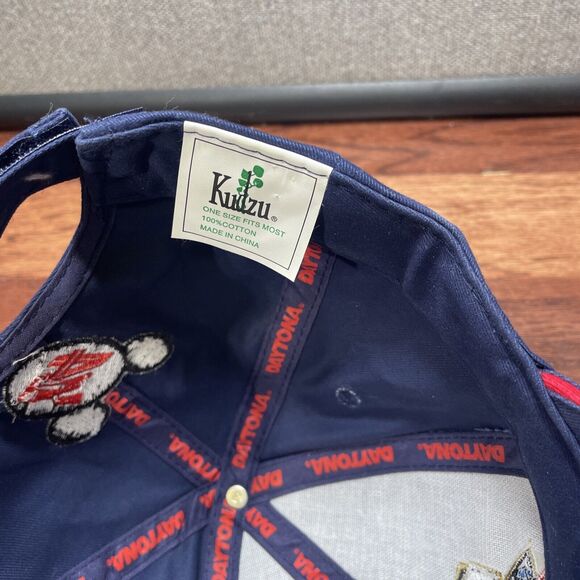 MICKEY MOUSE 2004 Daytona 500 NASCAR Kudzu  Blue Race Hat Cap - Picture 7 of 8